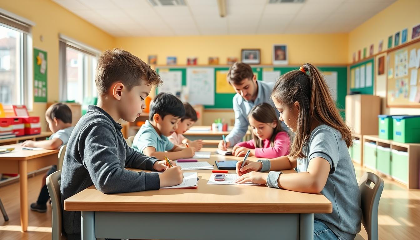 Student using online courses for flexible education